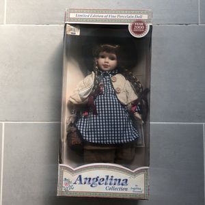 Porcelain Doll Little Girl on the Prairie